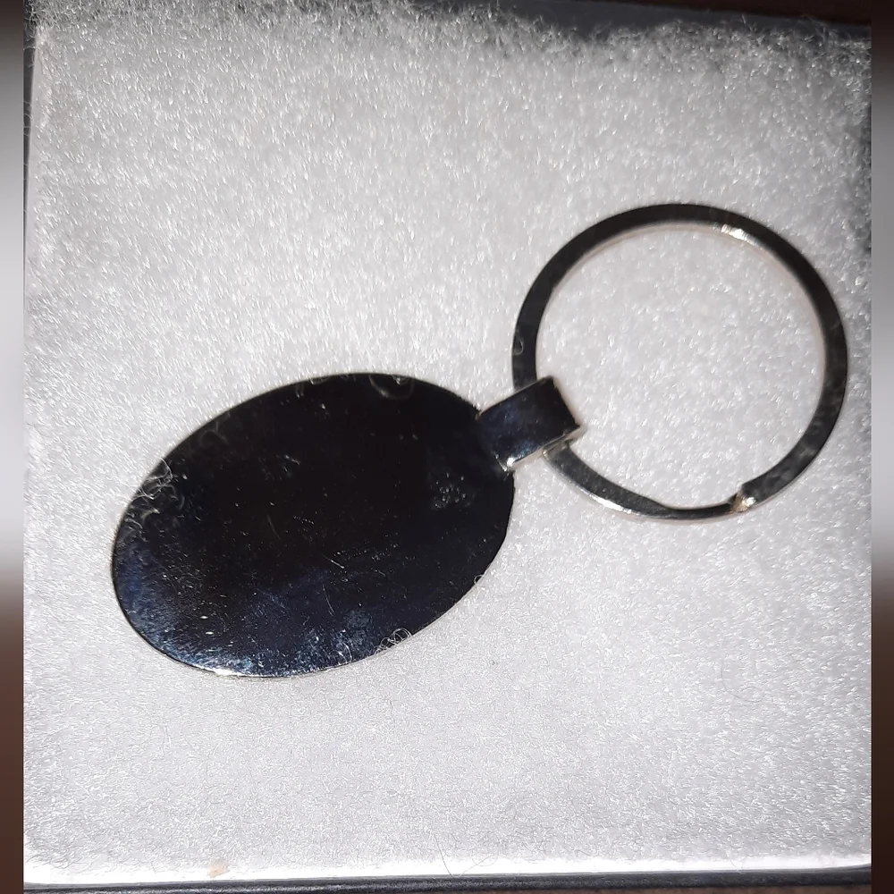 grandpa keychain black and silvertone Gift Collectible